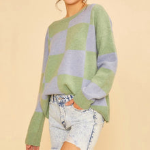 Load image into Gallery viewer, Checkered Sweater
